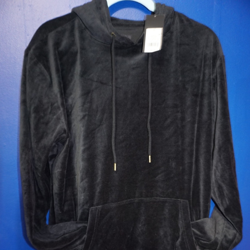 Velvet hoodie
